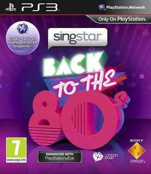 SingStar Back to the 80s - PAL Playstation 3