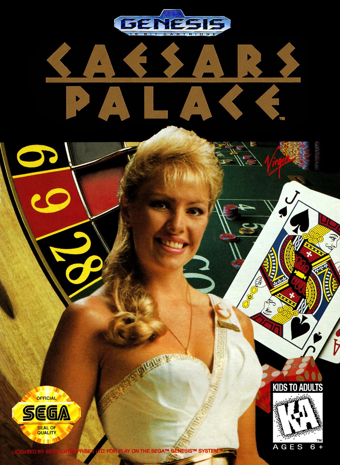 Game Vault Watsonville - Caesar's Palace - Video Game - Sega Genesis