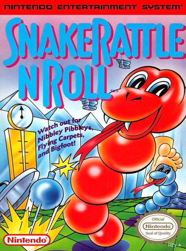 Game Vault Watsonville - Snake Rattle n Roll - Video Game - NES