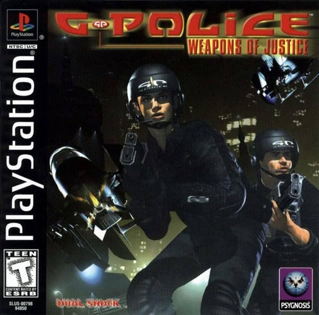 Game Vault Watsonville - G-Police Weapons of Justice - Video Game - Playstation
