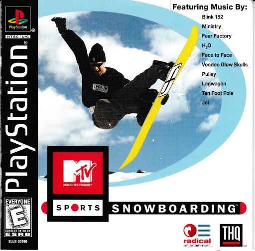 Game Vault Watsonville - MTV Sports Snowboarding - Video Game - Playstation