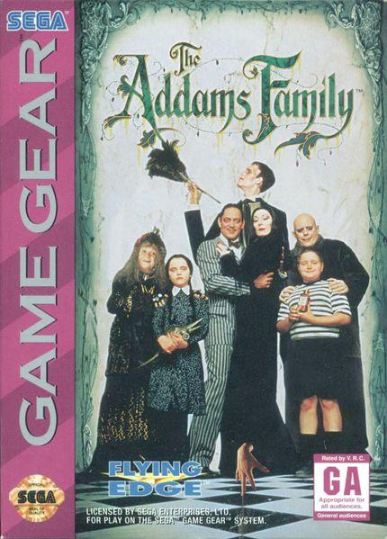 Game Vault Capitola - Addams Family - Video Game - Sega Game Gear