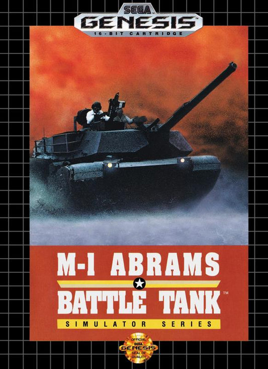 M-1 Abrams Battle Tank - Sega Genesis