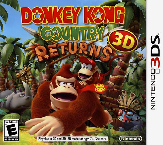 Donkey Kong Country Returns 3D - Nintendo 3DS