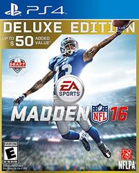 Game Vault Watsonville - Madden NFL 16 Deluxe Edition - Video Game - Playstation 4