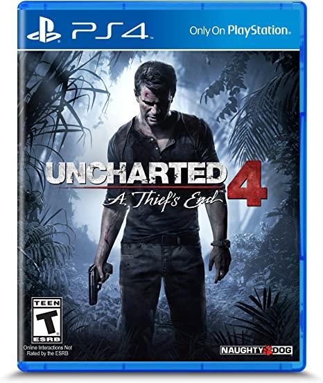 Game Vault Watsonville - Uncharted 4 A Thief's End [Not for Resale] - Video Game - Playstation 4