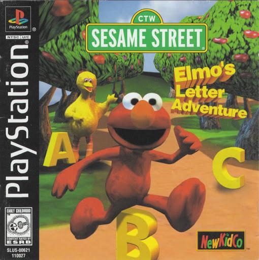 Game Vault Watsonville - Elmo's Letter Adventure - Video Game - Playstation