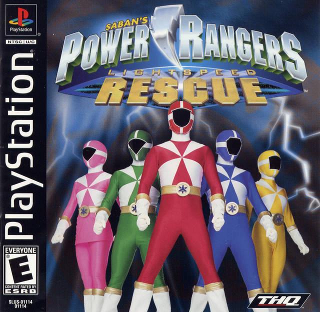 Game Vault Watsonville - Power Rangers Lightspeed Rescue - Video Game - Playstation
