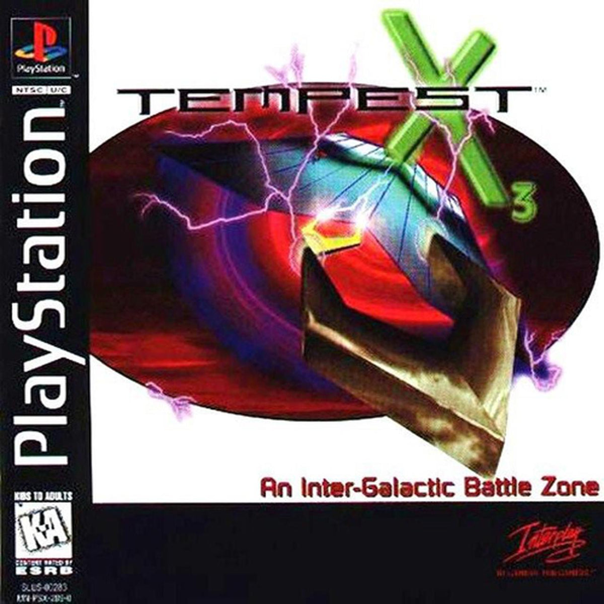 Game Vault Watsonville - Tempest X3 An Inter-Galactic Battle Zone - Video Game - Playstation