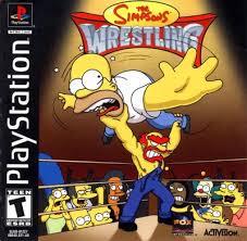 Game Vault Watsonville - The Simpsons Wrestling - Video Game - Playstation