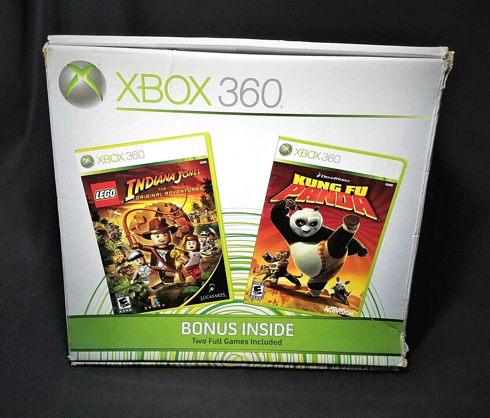 Xbox 360 Console Kung Fu Panda & Indiana Jones Bundle - Xbox 360