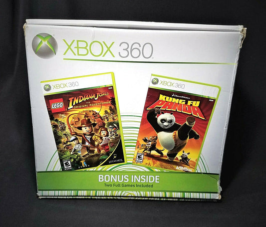 Xbox 360 Console Kung Fu Panda & Indiana Jones Bundle - Xbox 360