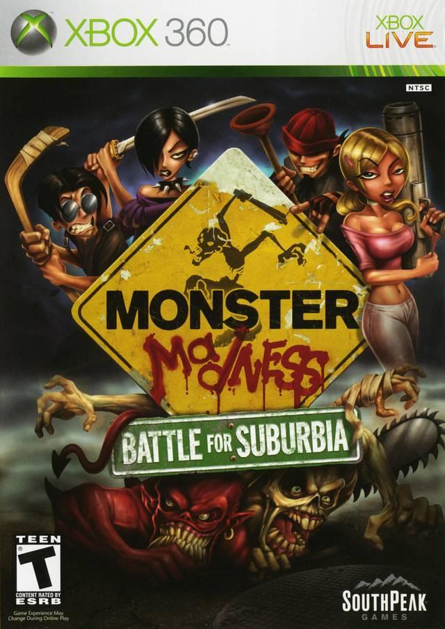 Game Vault Watsonville - Monster Madness Battle for Suburbia - Video Game - Xbox 360