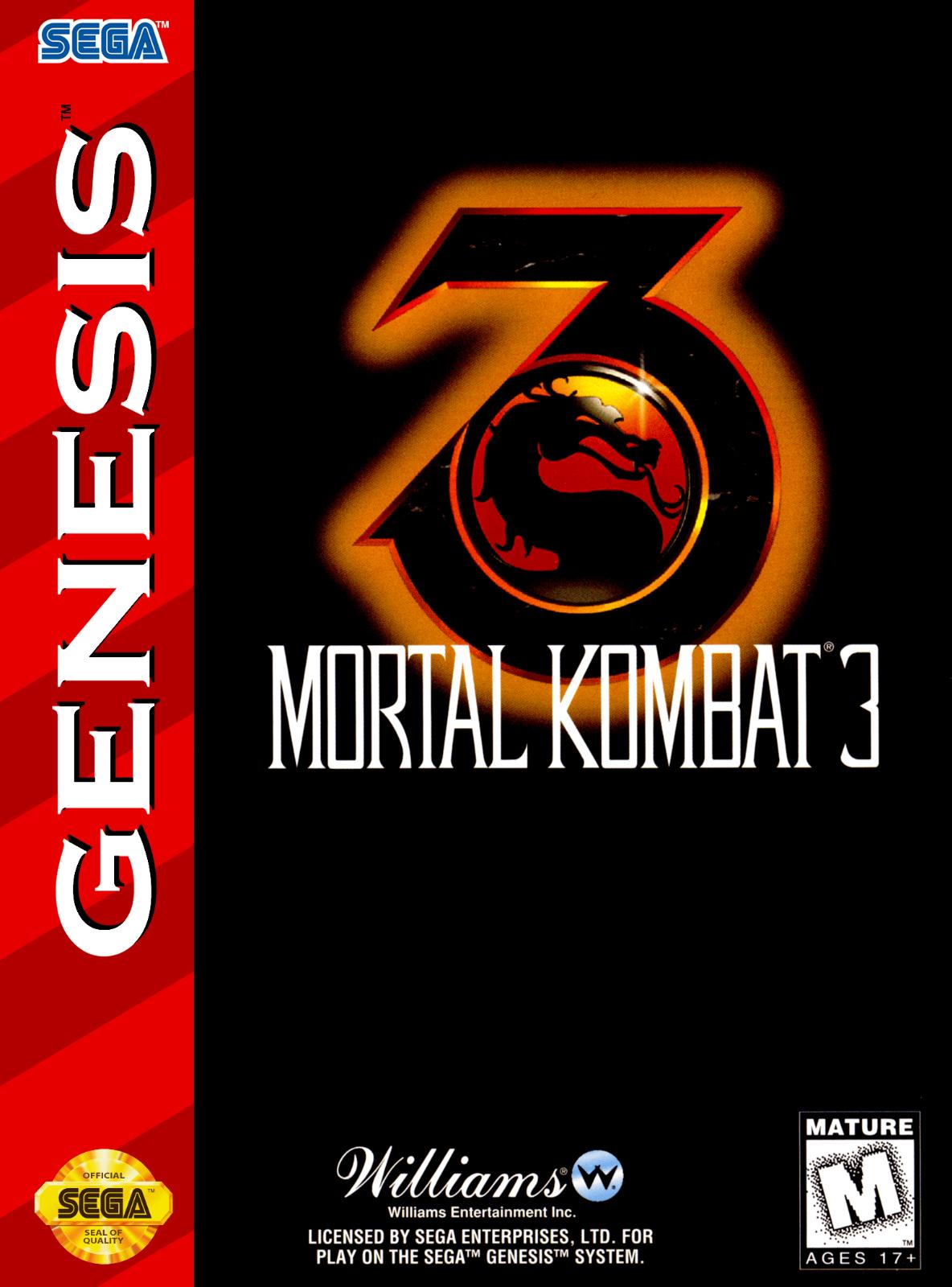 Mortal Kombat 3 - Sega Genesis